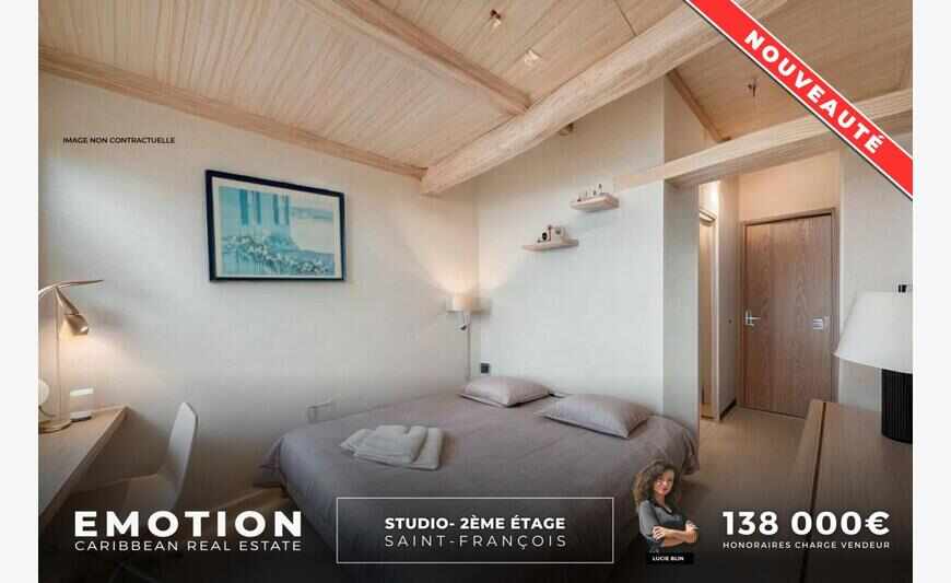 Studio - 2Ème Étage - Saint-François- Nouveauté