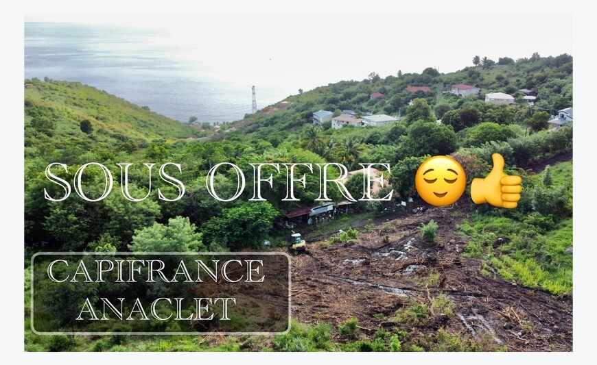 Terrain Magnifique Vue Mer Bellefontaine (972)