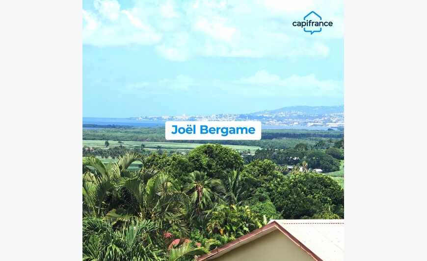 Villa créole T4 avec vue exceptionnelle