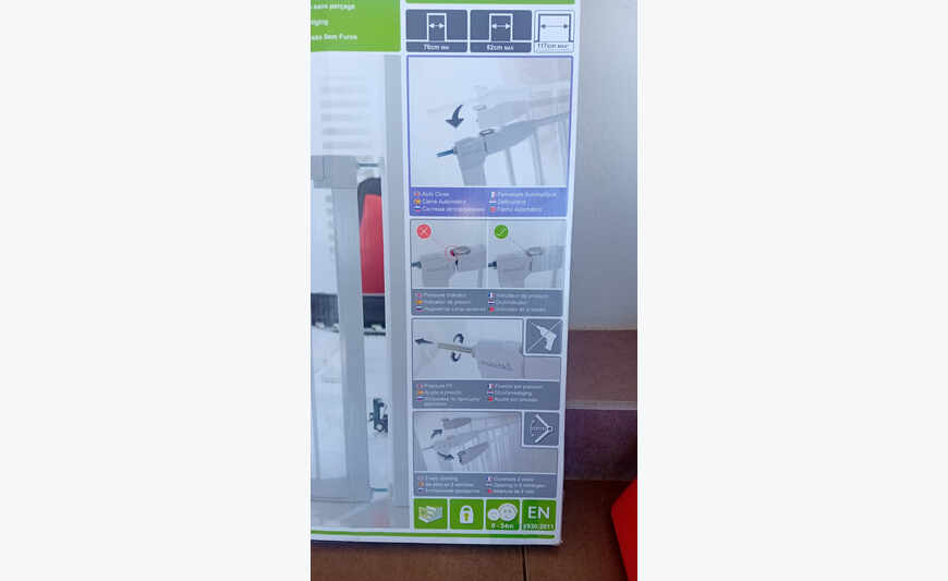 Barriere de sécurité d'escalier pour enfant
