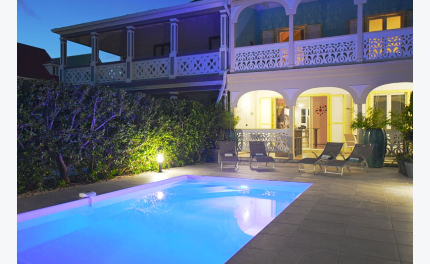 Plage Baie Orientale Villa 6p piscine privée