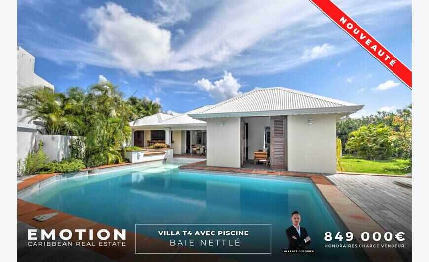 Villa T5 Avec Piscine - Baie Nettlé