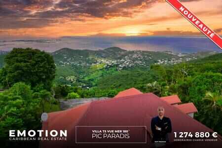 Villa T6 R+1 - 271 m2 with panoramic sea view