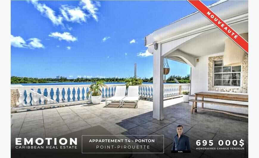 Apartment T4 124m2 + Private pontoon