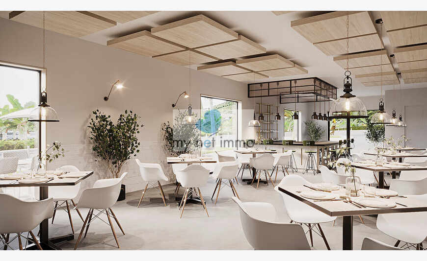 Sint Maarten - De Murs Commerciaux Dans Quartier En Pleine