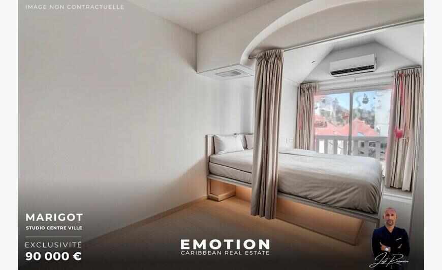 Studio 22 m2 carrez Marigot nouveau mandat exclusif