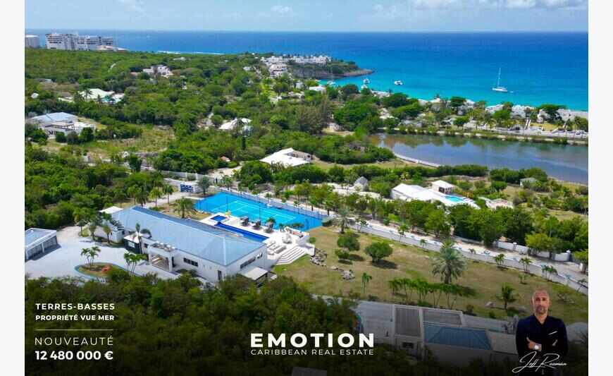 Propriété d'exception vue mer 971 m2 + 10 000 m2 de terrai