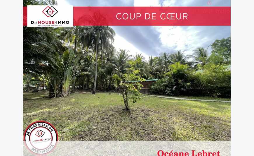 Terrain plat,arboré, 2592 m2 constructible et 1408 m2 en