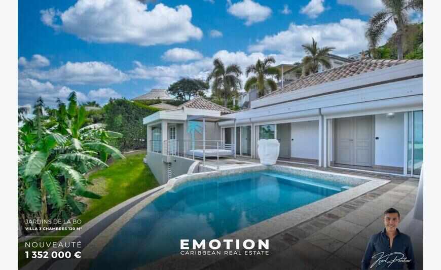 4-Room Villa With Pool And Sea View - Oriental Bay Garden