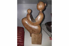 Wood sculpture