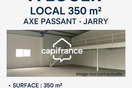À Louer - Local Commercial / Entrepôt 350 m² - Axe Passant -