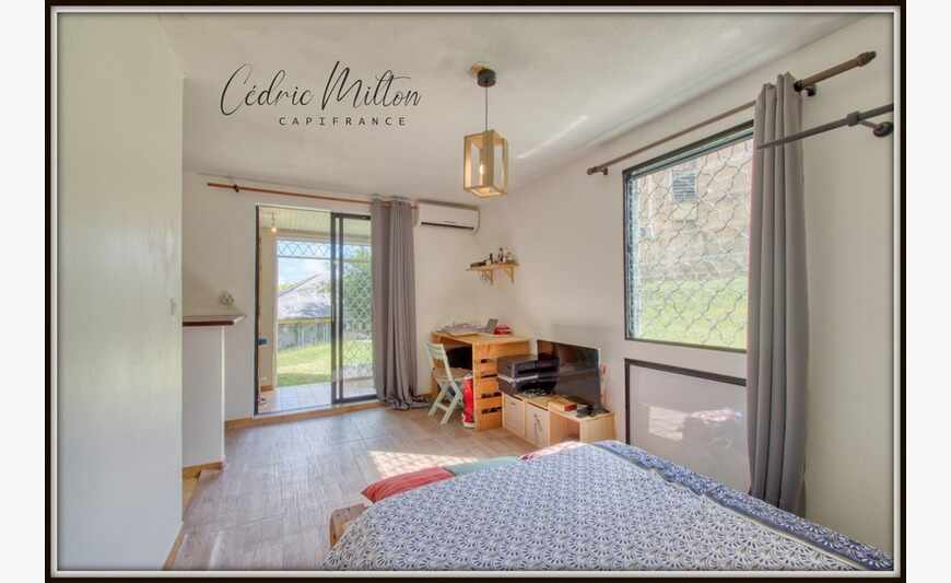 Studio en rez-de-jardin à Terreville Schoelcher