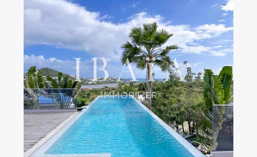 Saint-Martin - Villa Vue Mer - Quartier Prisé