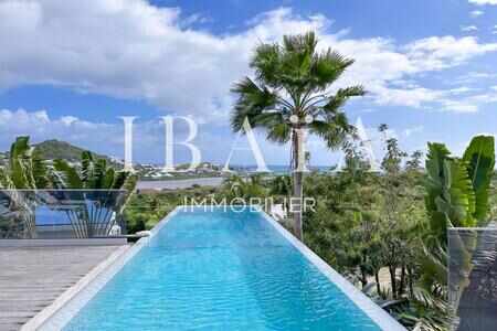 Saint-Martin - Villa Vue Mer - Quartier Prisé