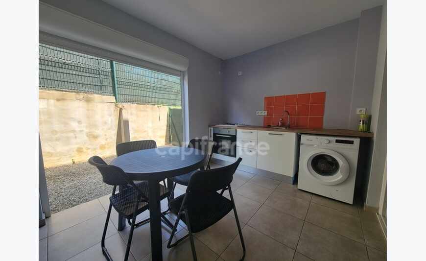 À louer - Studio meublé avec jardinet à la résidence Cœur