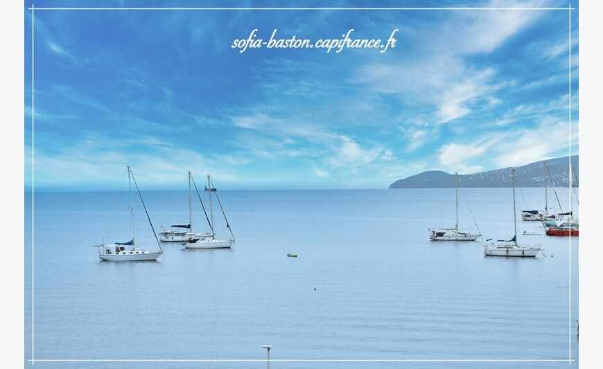 Vue mer imprenable et plage à pied - Appartement T3 de