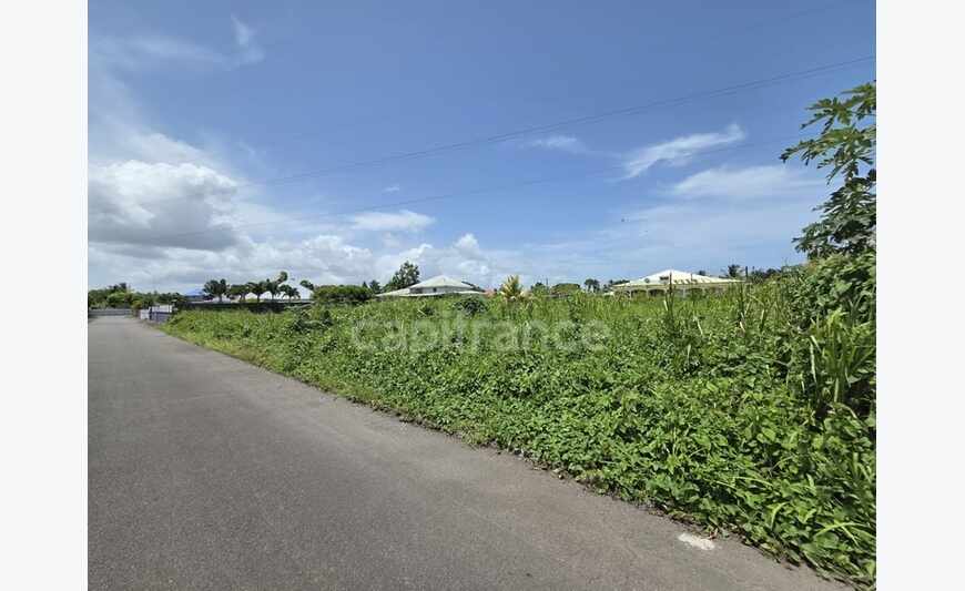 Terrain constructible de 800 m² - Petit-Bourg, à 5 min de
