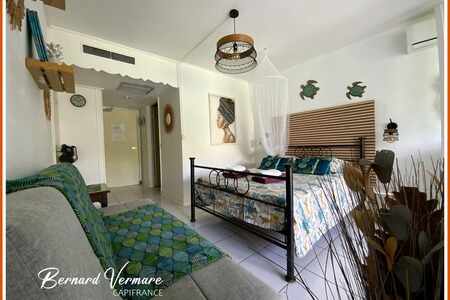 Appartement-studio de 30 m² - Piscine et accès plage