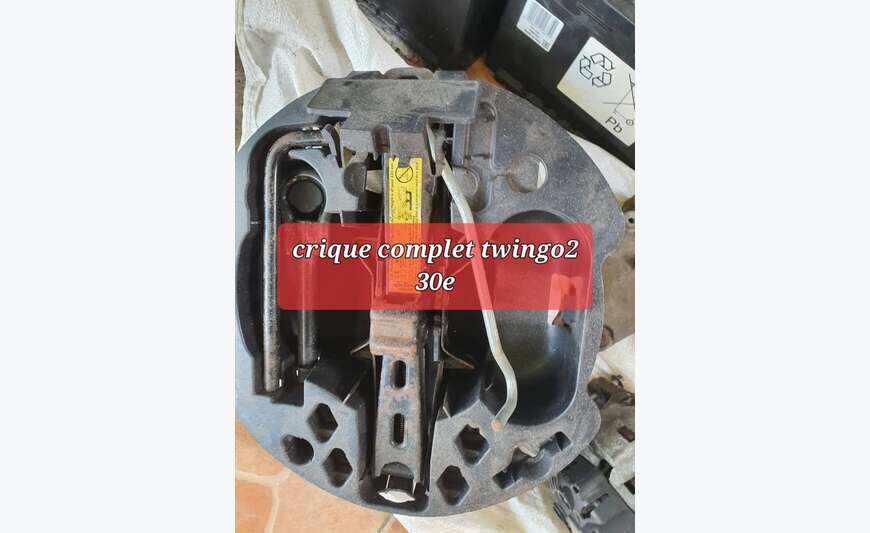 Quelques Pieces twingo 2 12c16v phase 1