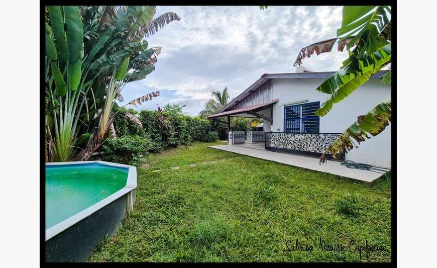 À louer - Maison T5 à Roches 3, Kourou - proche plage de la