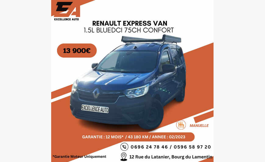 RENAULT EXPRESS VAN 1.5L BLUEDCI 75CH CONFORT