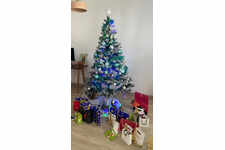 lot de décoration de noël + sapin