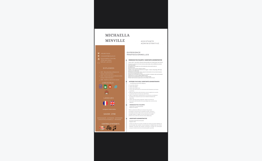 Secrétaire, assistante administrative