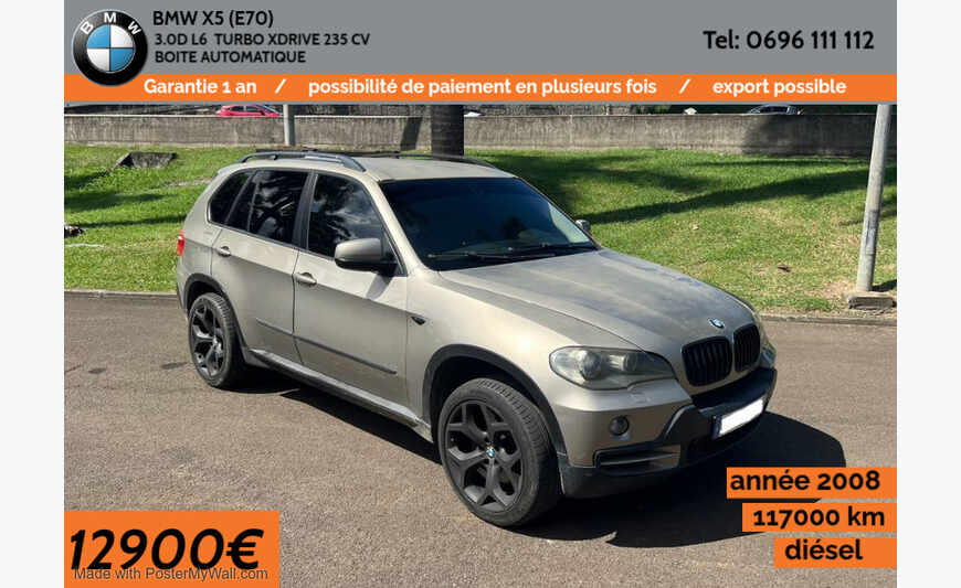 SUPERBE BMW X5 3.0D 235CV CREDIT POSSIBLE