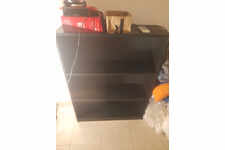 Etagere de couloir noire