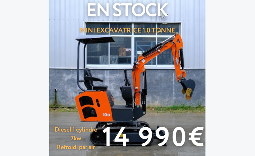 Mini excavatrice
