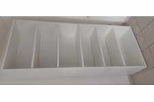 Meuble etagere blanc