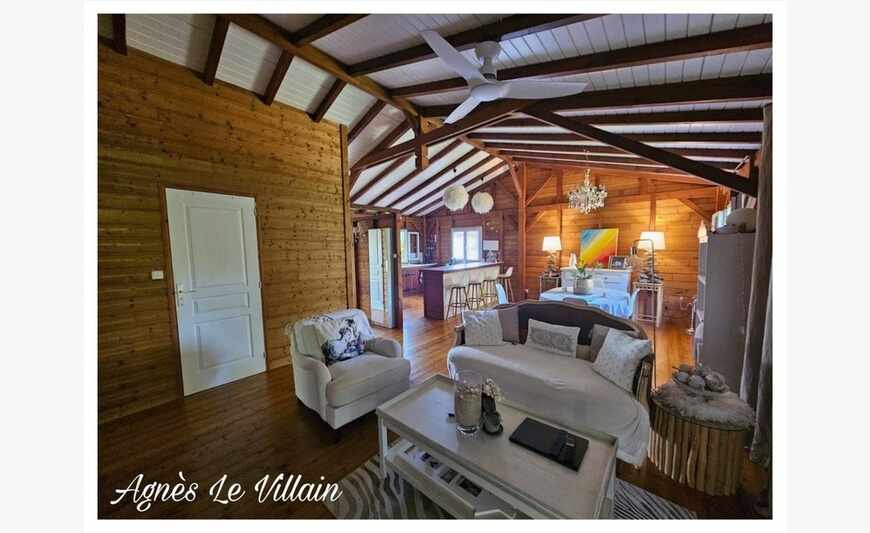 Maison sur Terrain Plat et Arboré