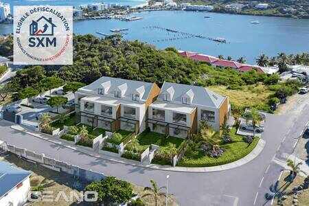 T2 Neuf Oyster Pond Vue Mer en R+1