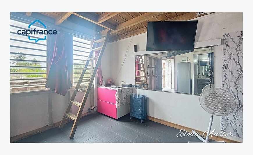 Immeuble de rapport 3 studios et 1 local commercial