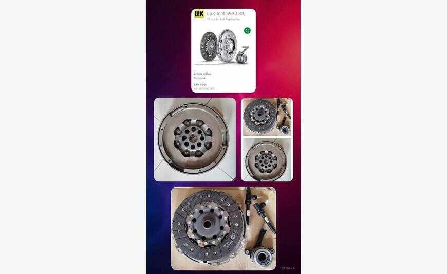 Embrayage plus volant moteur pour Renault trafic 3