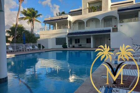 Cupecoy Beach, cozy 2 bed