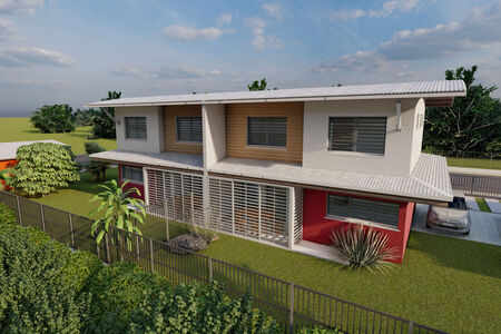 Programme Neuf : Maisons de ville de type 4 avec terrasse à