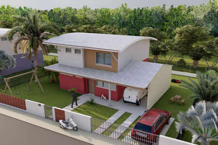 Residence Neuve : Maison T4 Duplex Independante avec