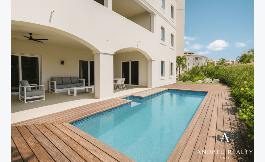 Location Long Terme – Condo de Luxe Porto Cupecoy