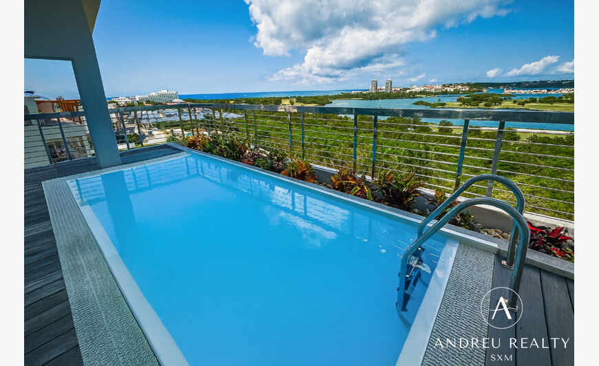 Penthouse d’Exception avec Piscine Privée – Maho