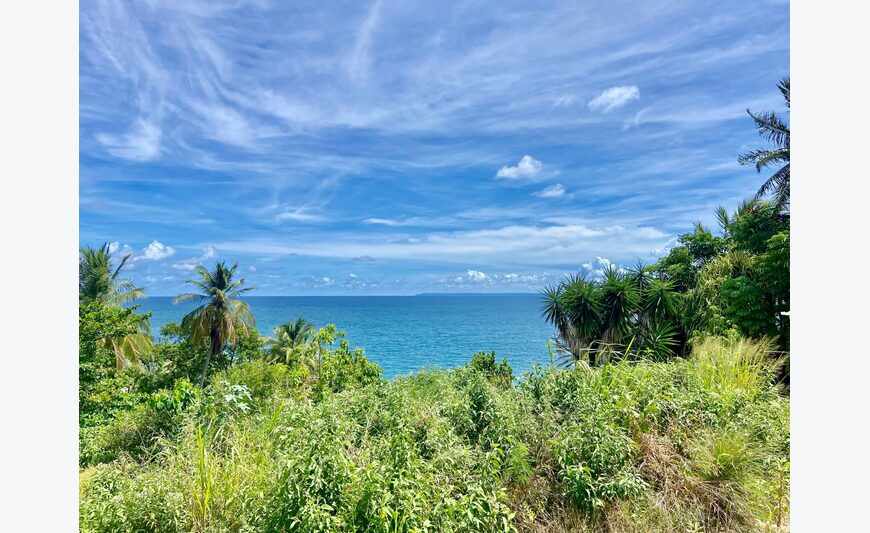 Magnifique terrain en 1ère ligne – Vue Mer