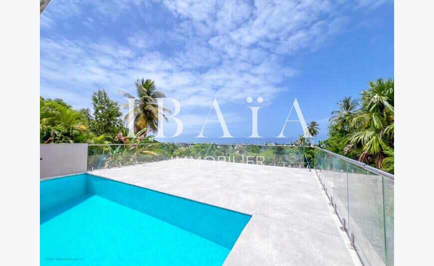 Le Gosier - Villa Avec Piscine Vue Mer - 3 Chambres
