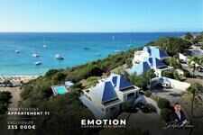 Appartement T1 pleine vue mer avec jardin et accès à la plag