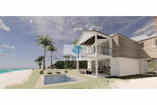 Lot Of 4 New Villas On The Beach - Oyster Pond