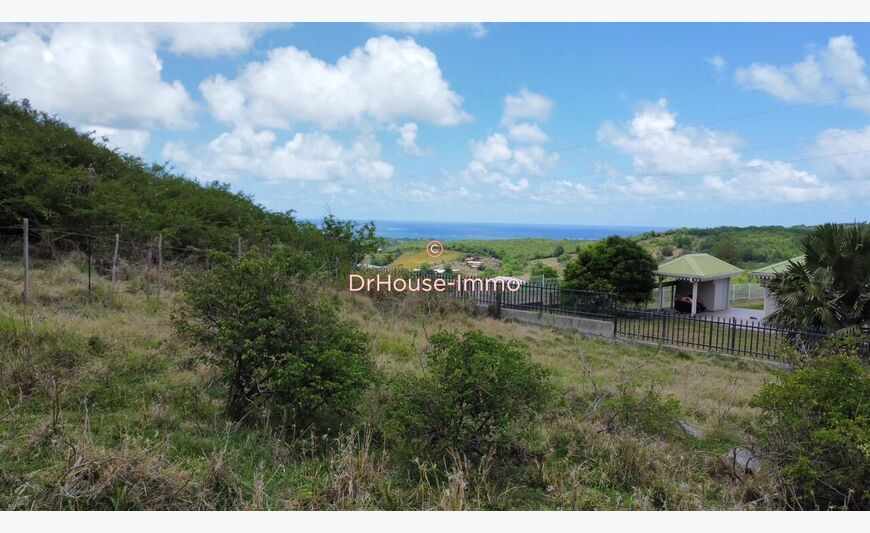 Terrain vue mer 522m² Le Marin