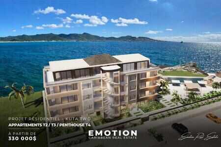 Appartements sur plan avec Vue Mer Kuta Two à Saint-