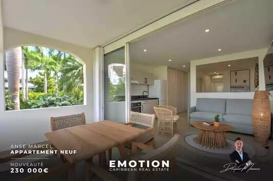 Appartement de standing à Anse Marcel