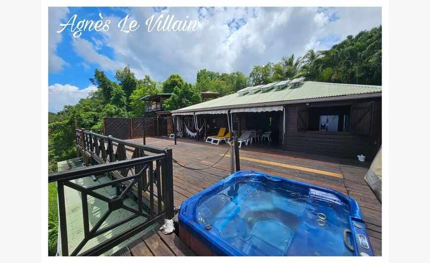 Villa 4 chambres Spa Vue Mer + 2 logements + Bungalow