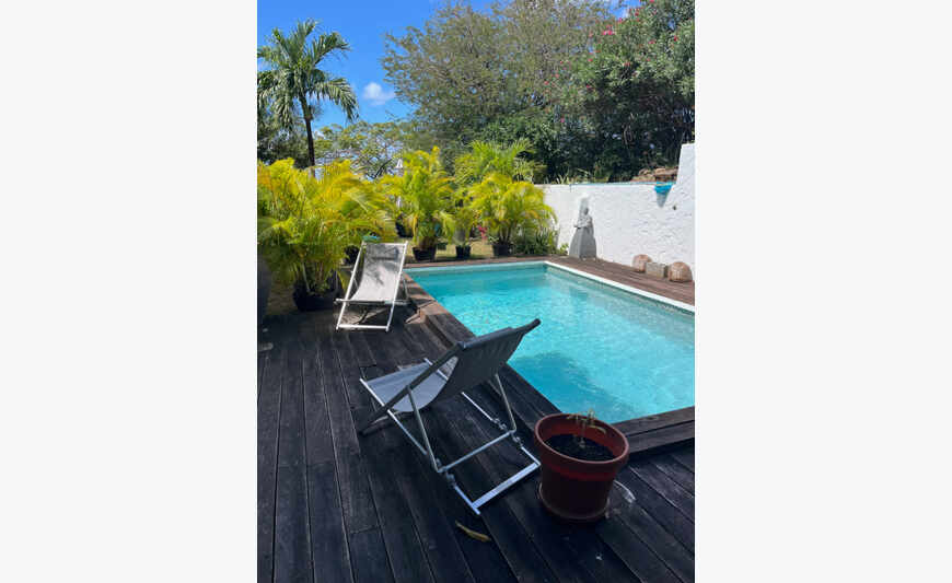 Villa Cole bay vue lagon