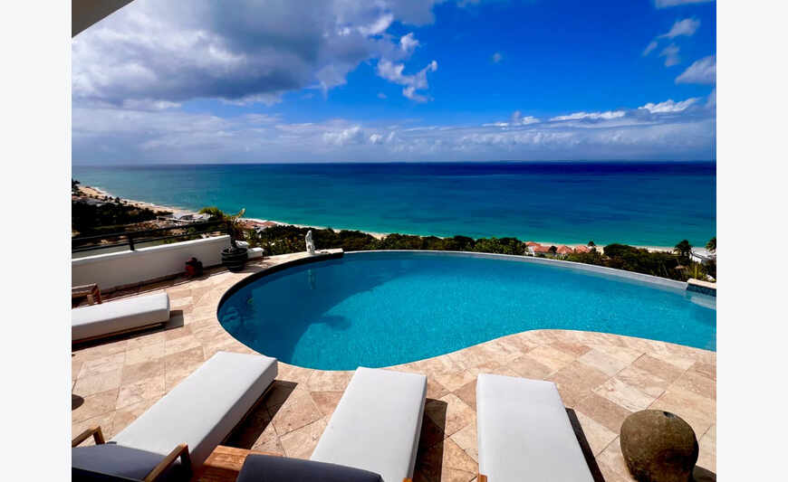 Rare villa vue mer exceptionnelle terres basses
